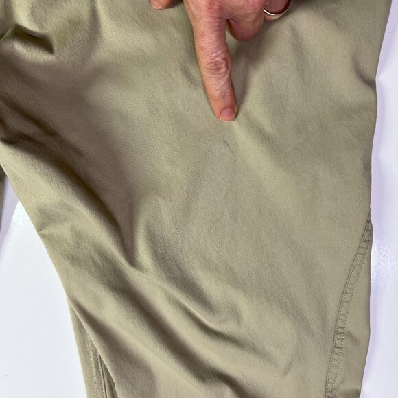 The North Face Size L Tan Aphrodite Motion Capri Pants Pull-On Cropped - Picture 6 of 8